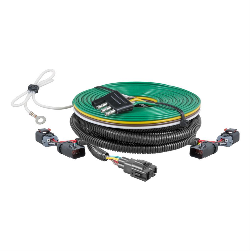 Curt Manufacturing - Trailer Wiring Harnesses for 2002-2007 LIBERTY 58917 RV HARNESS JEEP 2002 2007