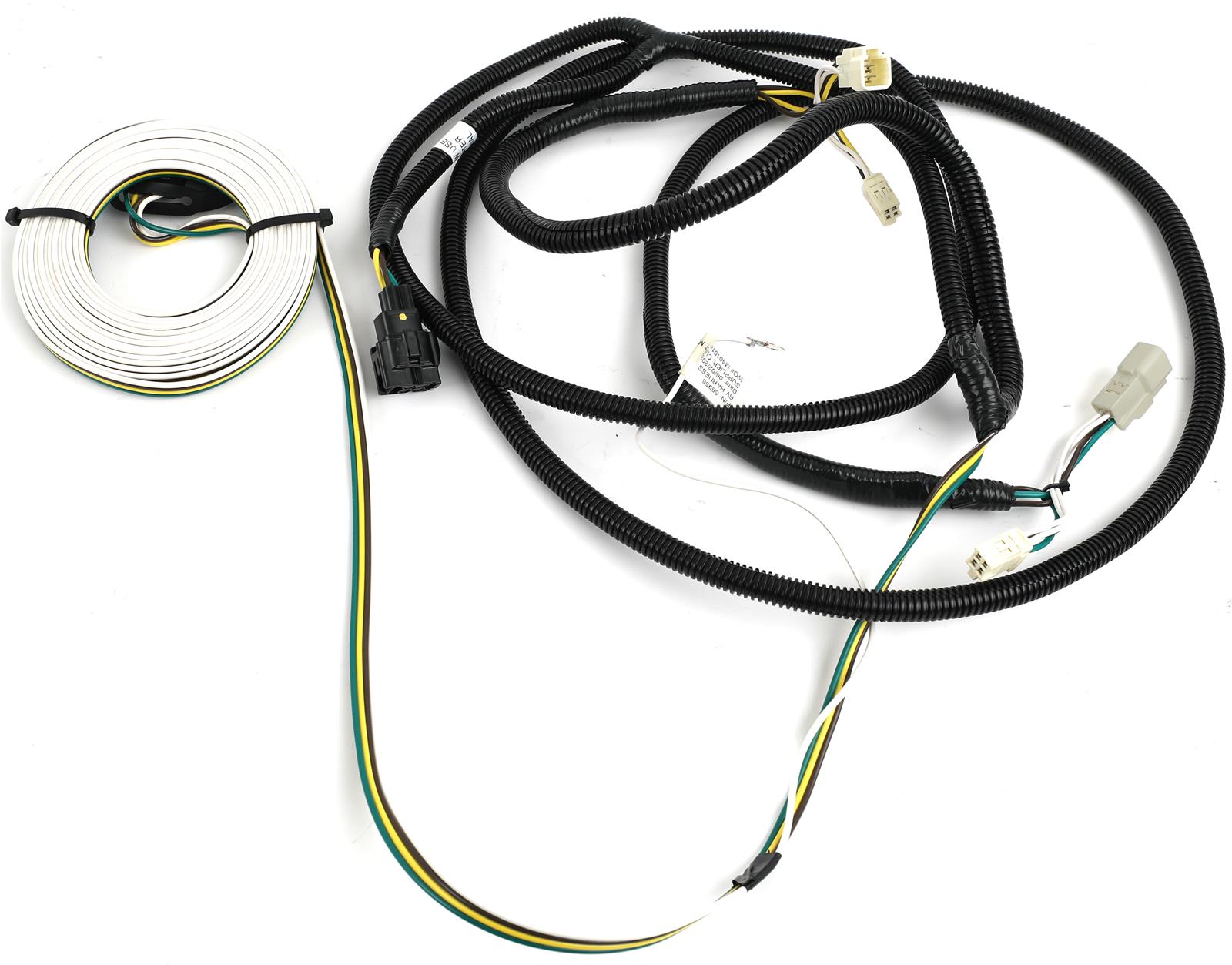 CURT Custom Wiring Connector Harnesses for 2013-2018 RAV4 - 58956 Vehicle Towing Harness Adapter, Trailer Kit, Towed-Vehicle RV Harness, 4-Way Flat, Toyota RAV4, Each thumbnail 4