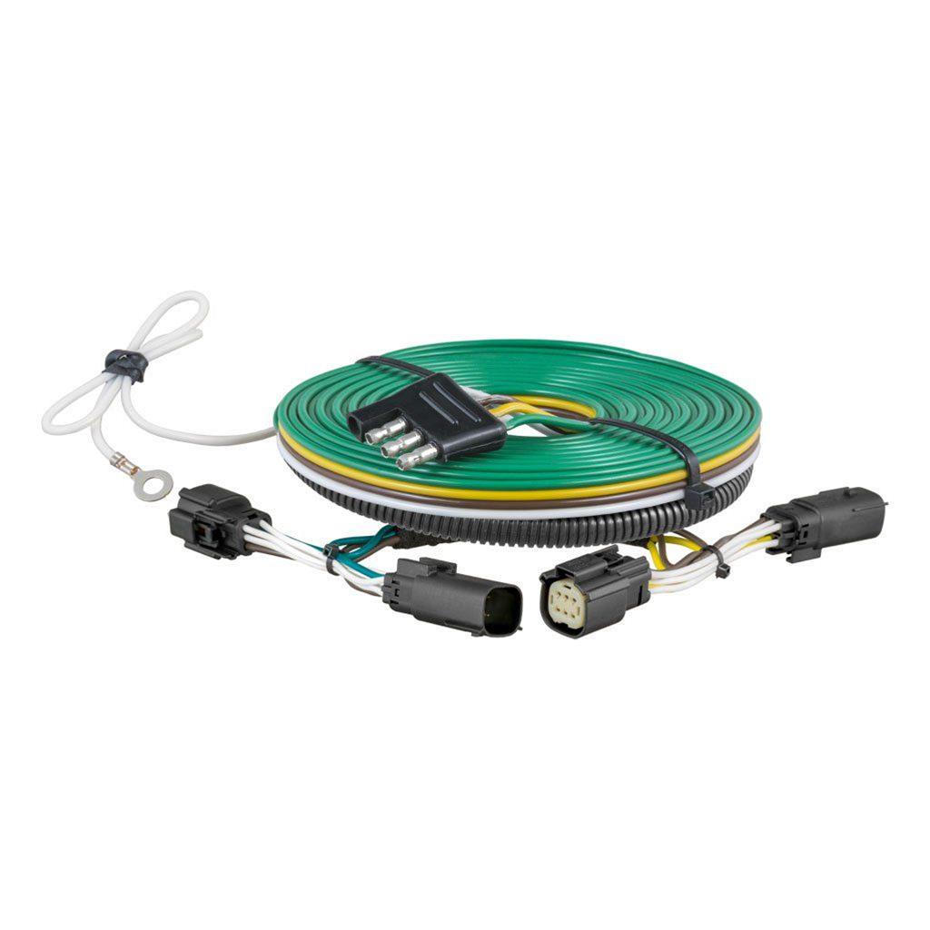 Curt Manufacturing Trailer Wiring Harnesses 58967 Connector Kit, Custom Towed-Vehicle RV Harness