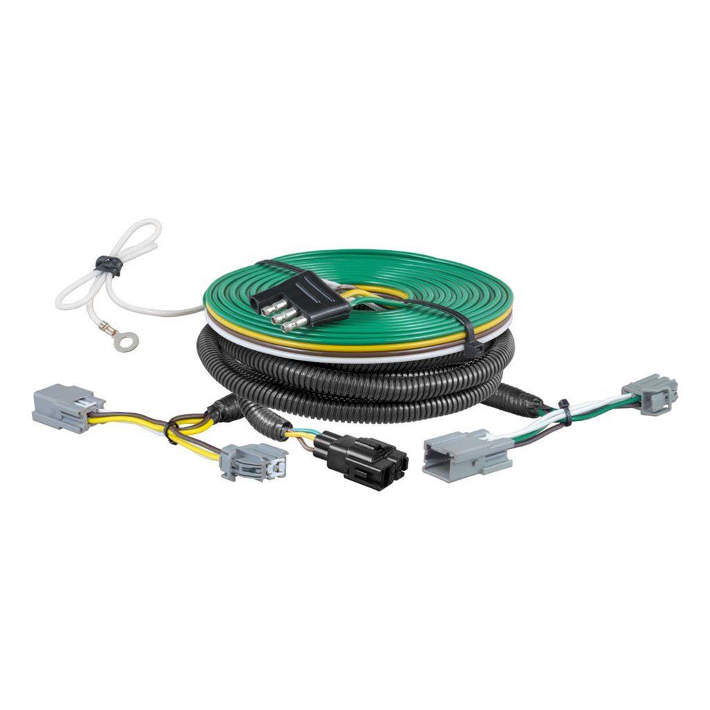 Curt Manufacturing - Trailer Wiring Harnesses for 2014-2019 FIESTA 58977 Connector Kit, Custom Towed-Vehicle RV Harness