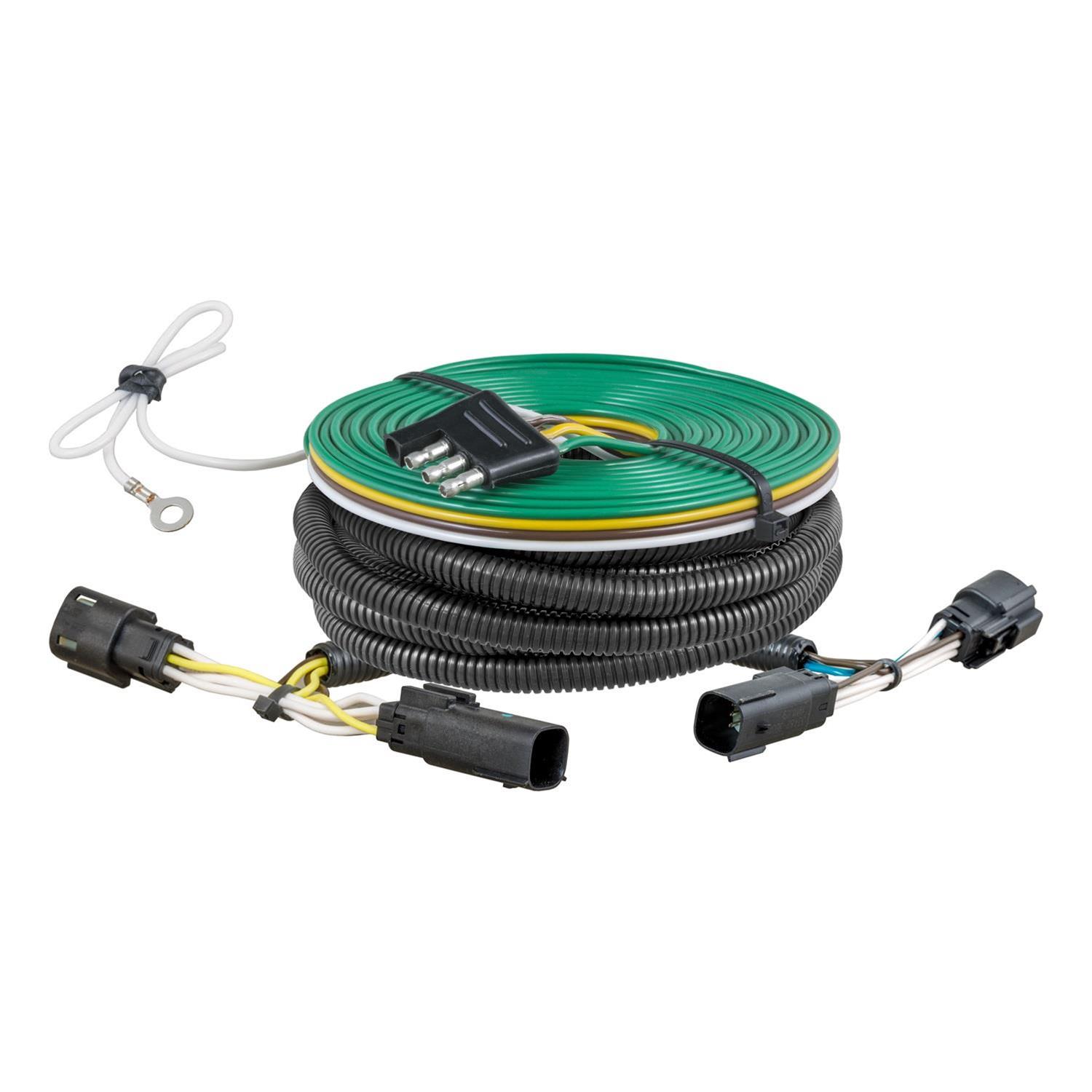 Curt Manufacturing - Vehicle Towing Harness Adapters for 2019-2025 RANGER 58986 Rv Harness, Custom Towed-Vehicle Rv Wiring Harness, Select Ford Ranger