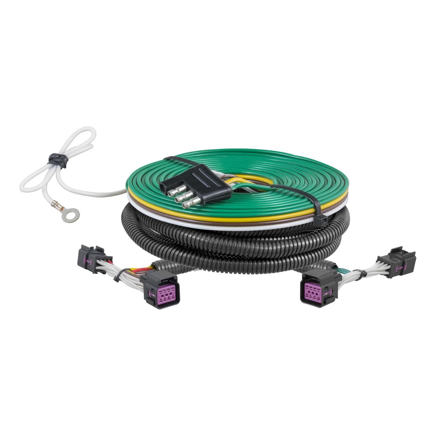 Curt Manufacturing - Trailer Wiring Harnesses for 2013-2018 2500, 3500 58994 Wire Connector