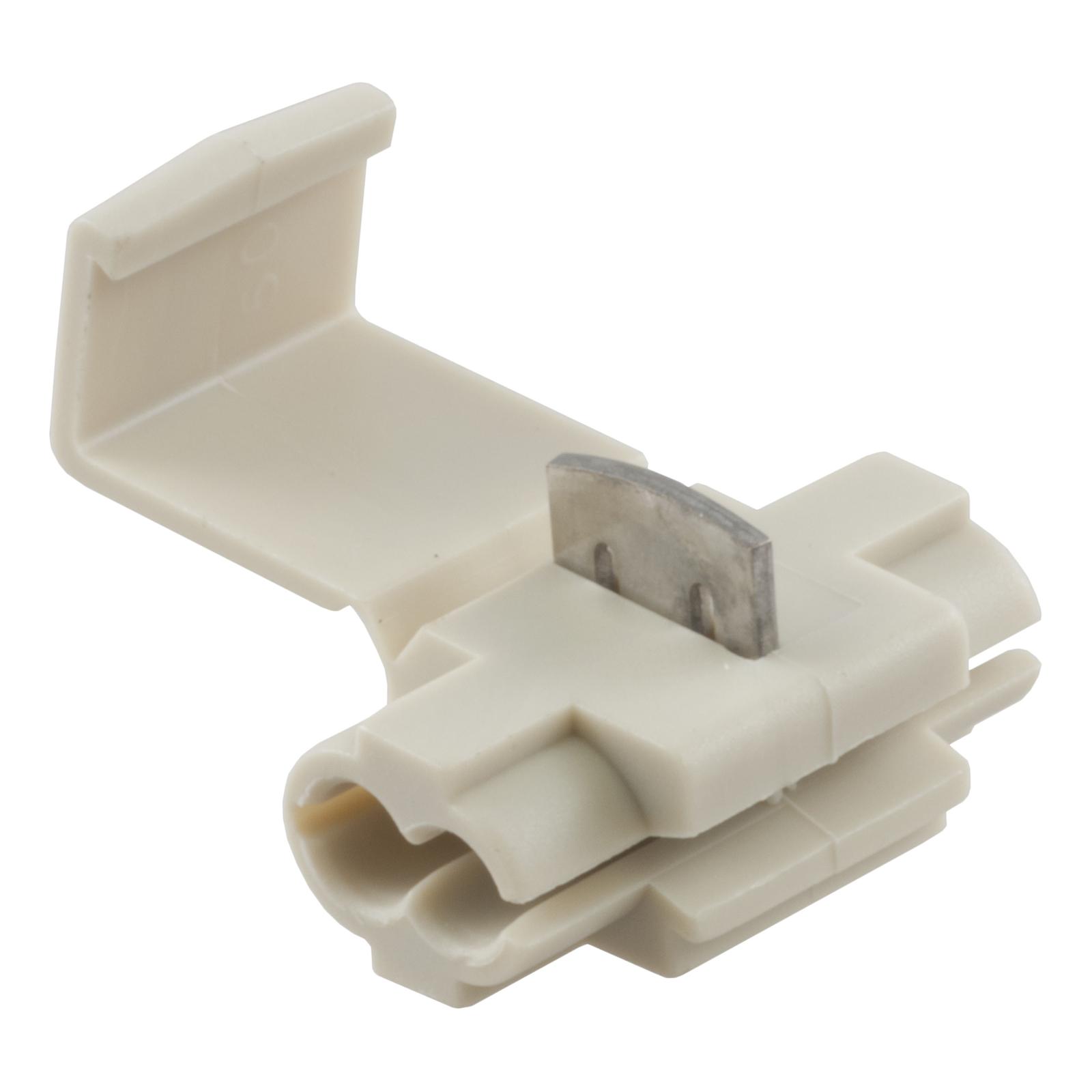 CURT Snap Locks 59906 Wiring Connectors, Locks, Scotch Lock Style, 14 To 18-gauge, Gray, Set of 100 thumbnail 2