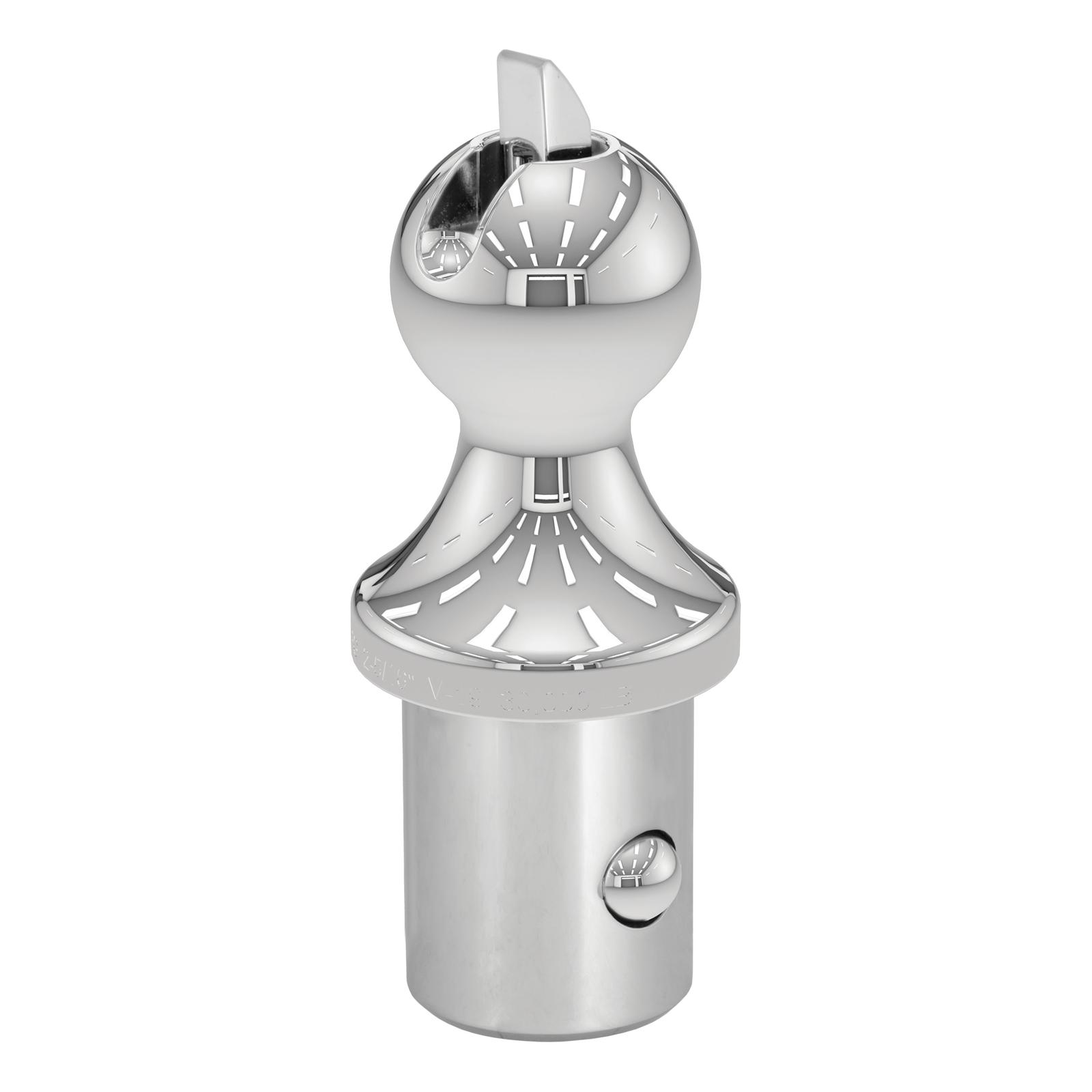 CURT Gooseneck Hitch Balls 60601 Ball, Steel, Chrome, Gooseneck, 2 5/16 in. Diameter, Ram, Ford, Each thumbnail 2