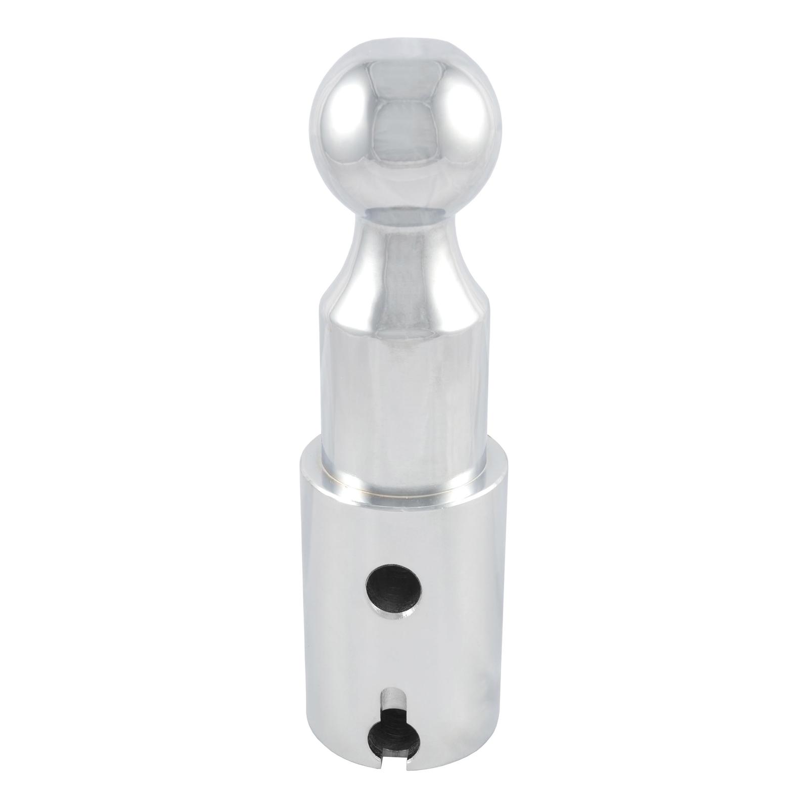 CURT Hitch Balls 60603 Ball, Steel, Chrome, Gooseneck, 2 5/16 in. Diameter, Riser, Each