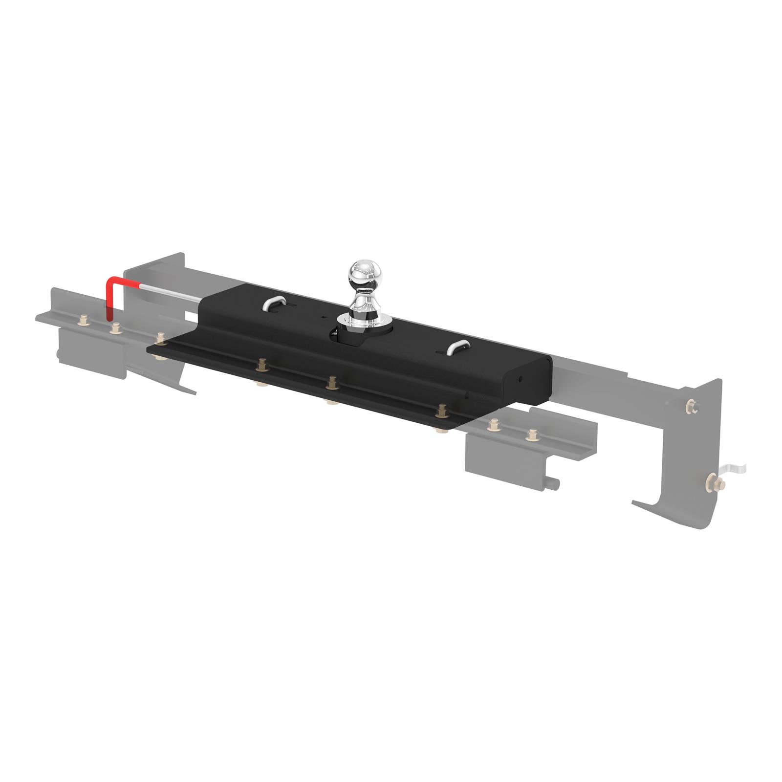 CURT Double-Lock Gooseneck Hitches for 2004-2019 TITAN - 60620 Hitch, Double Lock, Powdercoated, 2-5/16 in. Ball, 30,000 GTW, Nissan, Titan, Each thumbnail 7