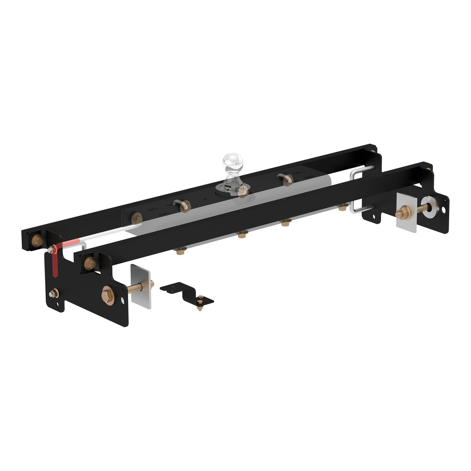 CURT Gooseneck Under-Bed Installation Kits 60632 Hitch Mounting Kit, Steel, Black Powdercoated, 30,000 GTW, Chevy, GMC, Pickup, Kit thumbnail 2