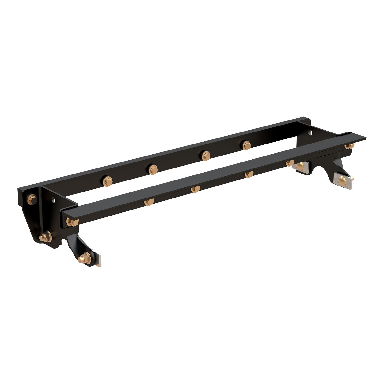 CURT Double Lock Gooseneck Installation Brackets for 2015-2023 F-150 - 60649 Hitch Kit, Lock, 30,000 lbs. Capacity, Steel, Black Powdercoated, Ford, Kit thumbnail 2