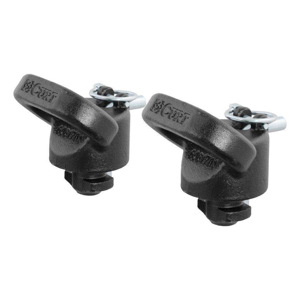 Curt Manufacturing - Trailer Safety Chain Hooks for 2013-2025 2500, 3500 60698 Hitch Hook