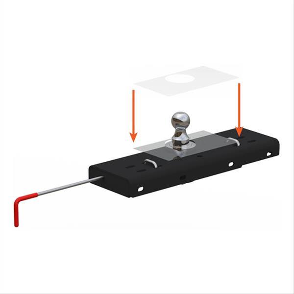 Curt Manufacturing Gooseneck Hitch Mounting Kits 60910 CURT Isolator Film - For use in pickup trucks with aluminum beds thumbnail 2