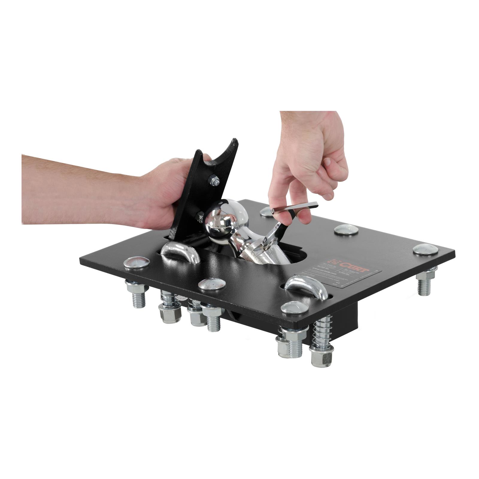 Curt Manufacturing 61052 CURT Gooseneck Folding Ball Hitches Summit