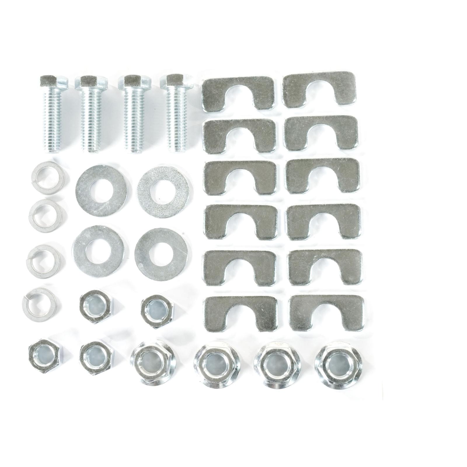 CURT Gooseneck Over-Bed Installation Kits for 1994-2002 RAM 3500, 2500, 1994-2001 1500 - 61509 Hitch Mounting Kit, Steel, Black Powdercoated, 30,000 GTW, Dodge, Kit