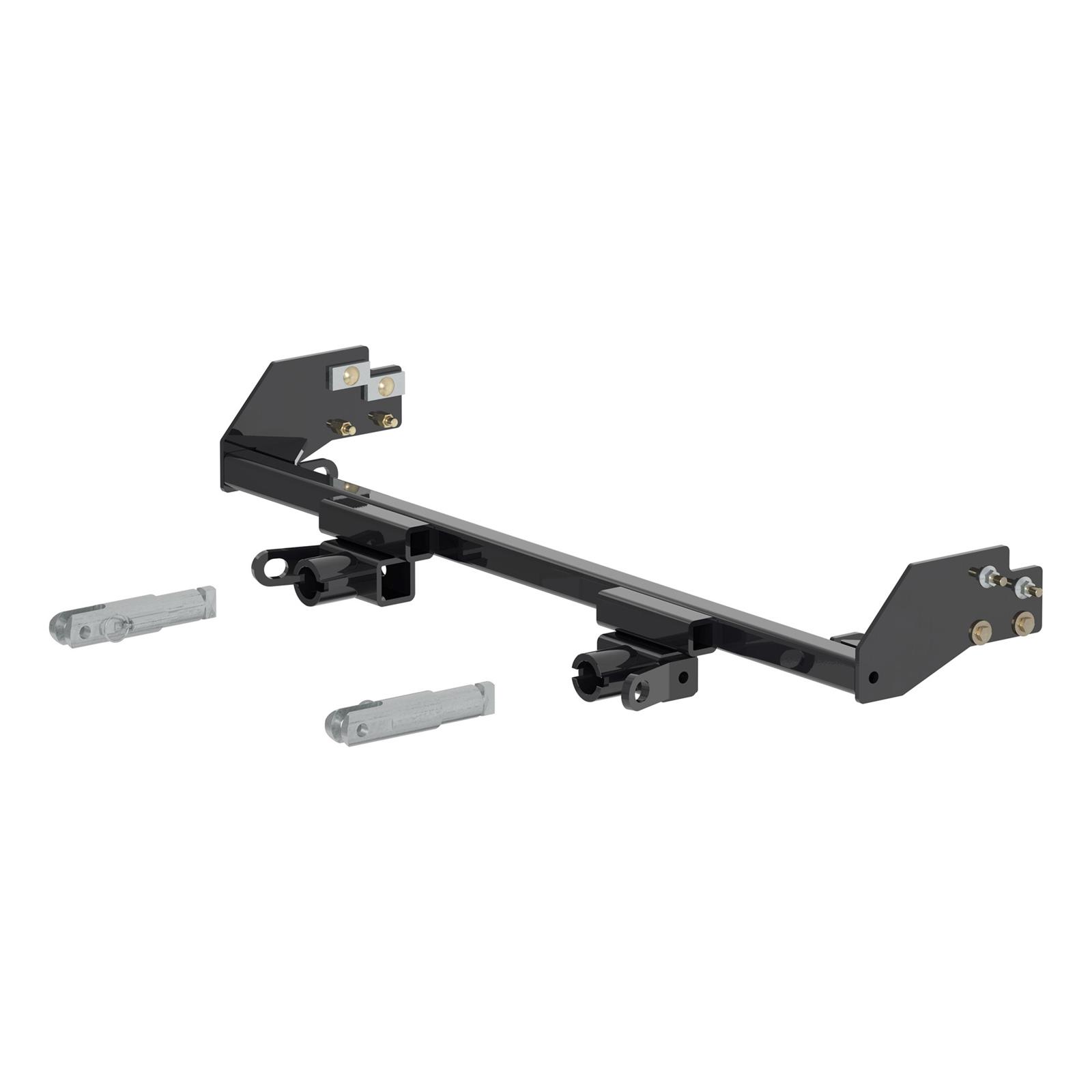 CURT Custom Tow Bar Base Plates for 2007-2011 CR-V - 70115 Adapter Bracket, Plate, Steel, Black Powdercoated, Honda, Kit