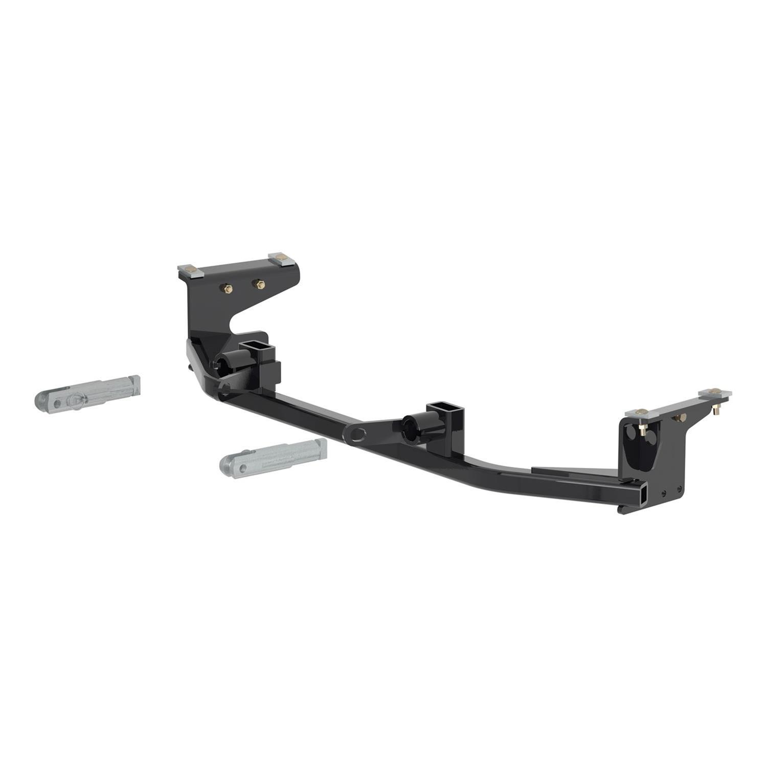 CURT Custom Tow Bar Base Plates for 2017-2019 ACADIA - 70118 Adapter Bracket, Plate, Steel, Black Powdercoated, GMC, Kit