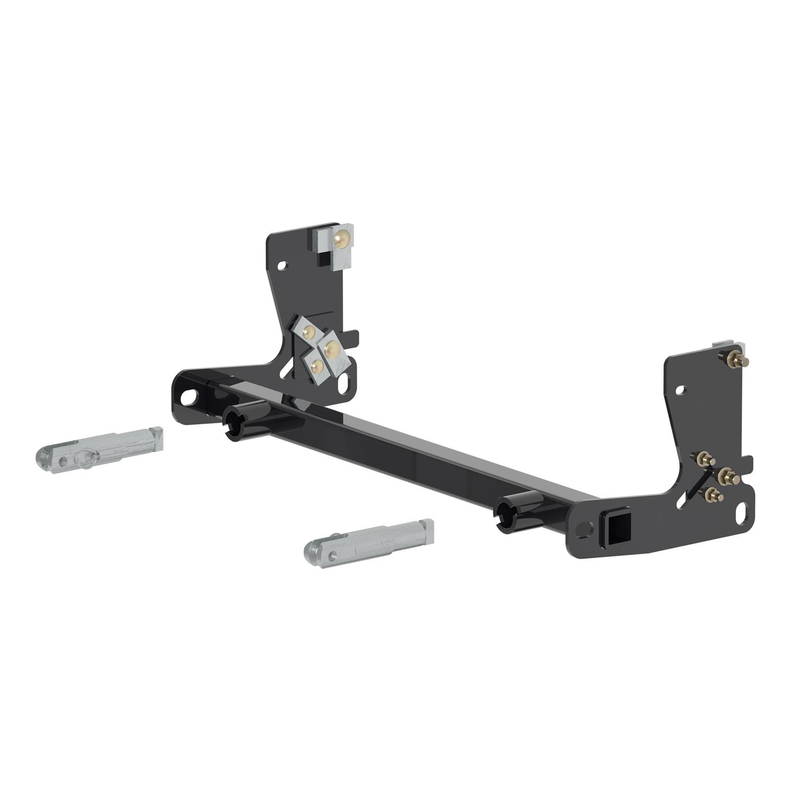 CURT Custom Tow Bar Base Plates for 2020-2025 GLADIATOR - 70129 Adapter Bracket, Plate, Steel, Black Powdercoated, Jeep, Kit