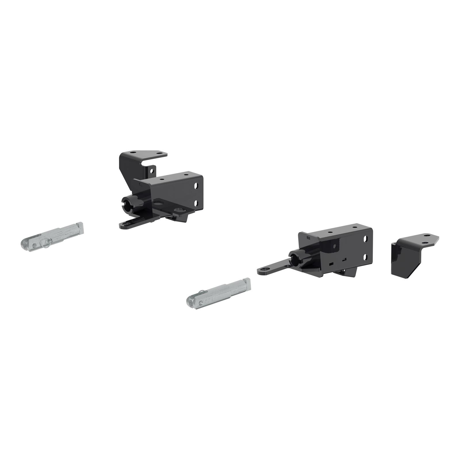 CURT Custom Tow Bar Base Plates for 2021-2024 BRONCO - 70147 Adapter Bracket, Plate, Steel, Black Powdercoated, Ford, Kit