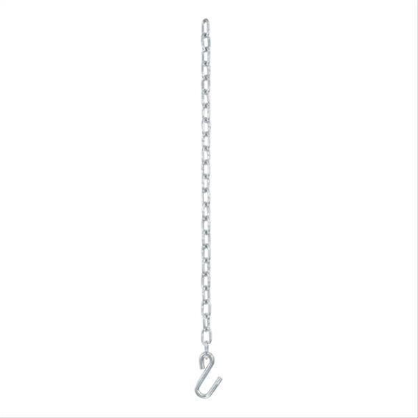 CURT Safety Chain Assemblies 80020 Chain, Steel, Zinc Plated, 2,000 lb. Break Force, 27 in. Length, S-Hook Ends, Each thumbnail 3