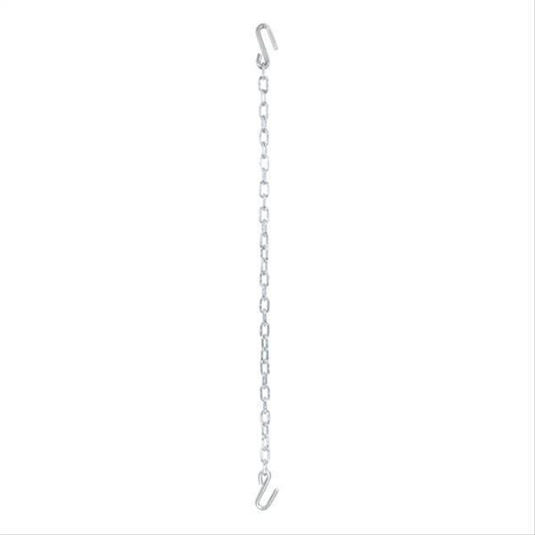 CURT Safety Chain Assemblies 80031 Chain, Steel, Zinc Plated, 5,000 lb. Break Force, 48 in. Length, S-Hook Ends, Each thumbnail 3