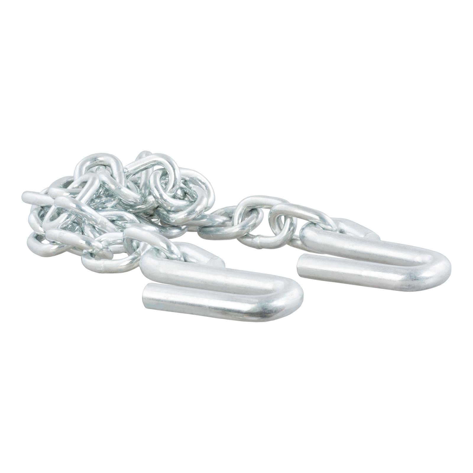 CURT Safety Chain Assemblies 80301 Chain, Steel, Zinc Plated, 7,000 lb. Break Force, 48 in. Length, S-Hook Ends, Each thumbnail 3