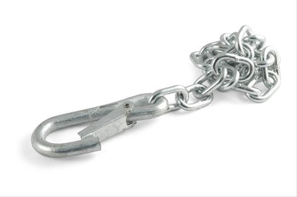 CURT Safety Chain Assemblies 80312 Chain, Steel, Zinc Plated, 2,000 lb. Break Force, 27 in. Length, Latch S-Hook Ends, Each thumbnail 2