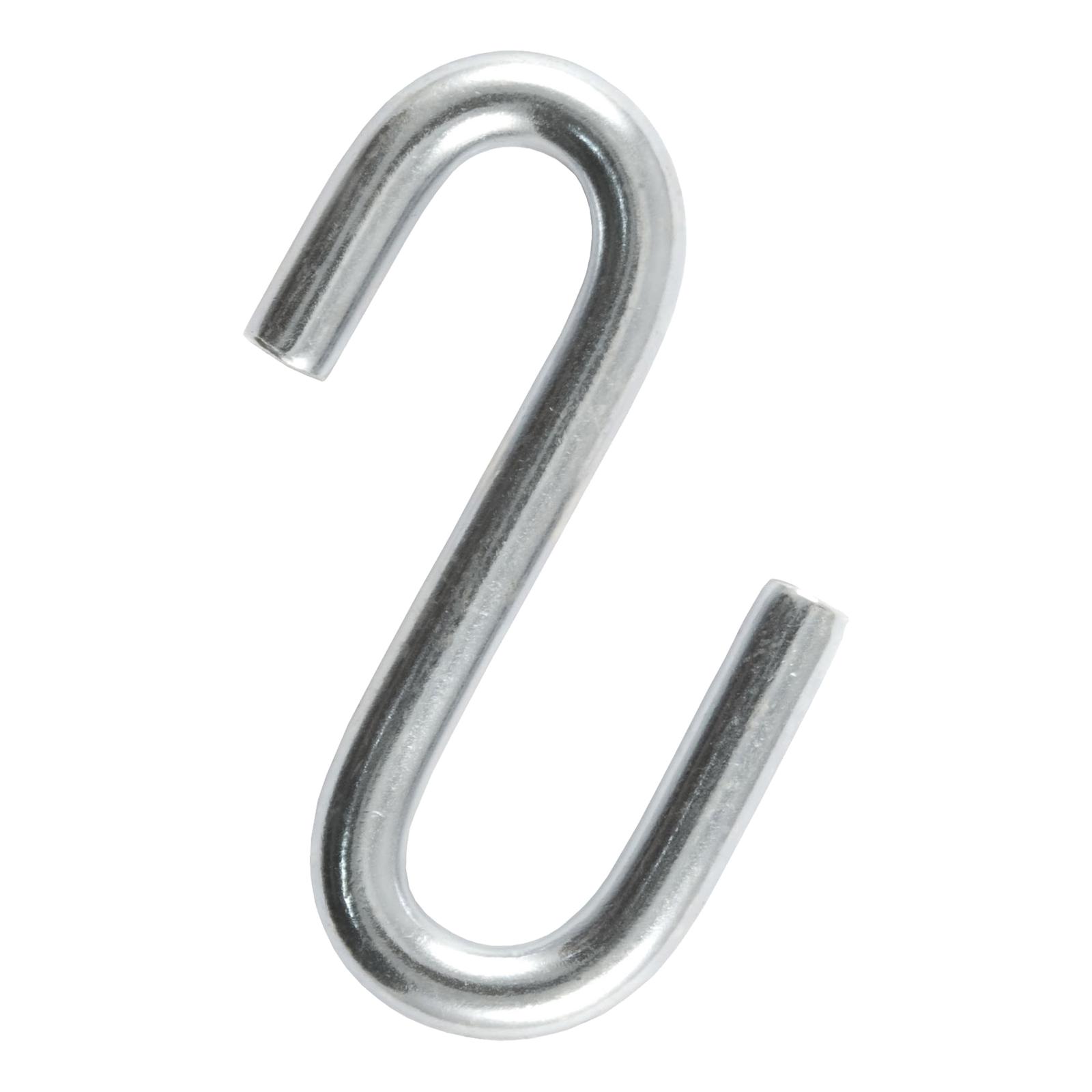 CURT Certified S-Hooks 81260 Safety Chain, S-Hook, 2,000 lb, GTW, Each