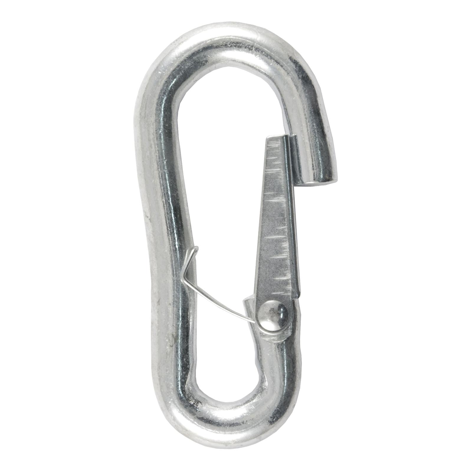 CURT Snap Hooks 81277 Safety Chain, Hook, 7/16 in., 5,000 lb. GTW, Zinc, Each