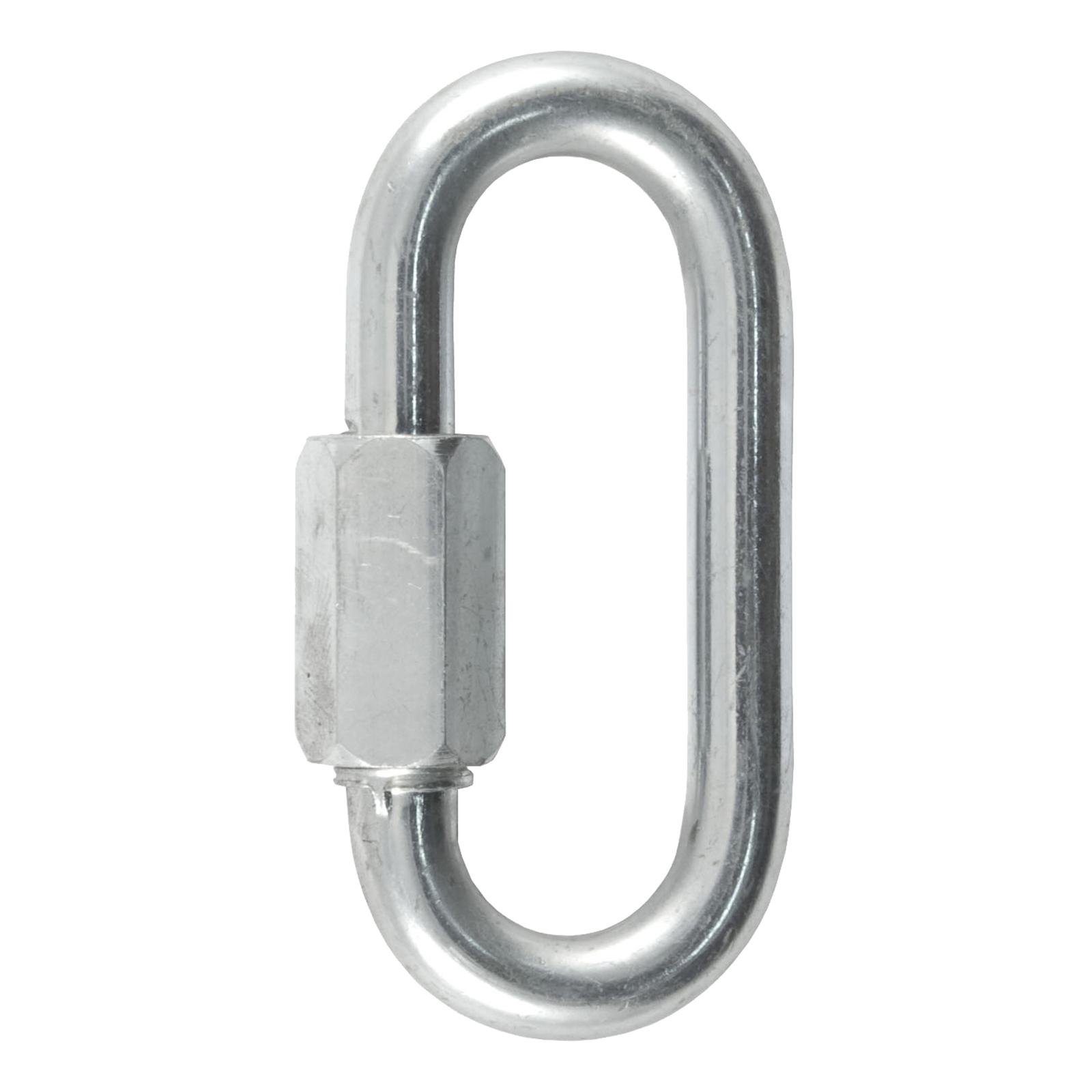 CURT Trailer Safety Chain Quick Links 82900 Chain, Link, Steel, Zinc Plated, 5/16 in. Diameter, 1,760 lb. Break Force, Each