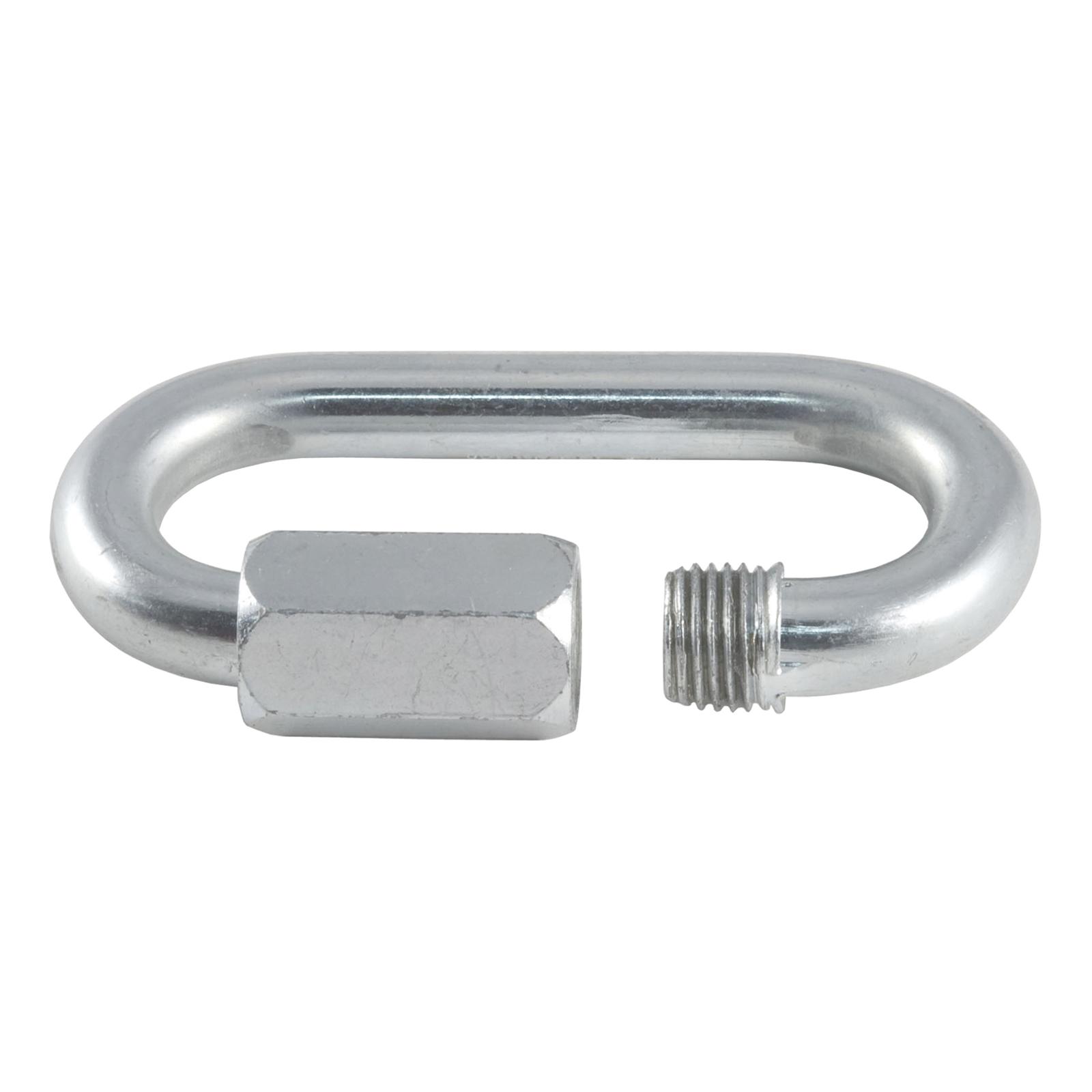 CURT Trailer Safety Chain Quick Links 82932 Chain, Link, Steel, Zinc Plated, 1/2 in. Diameter, 3,300 lb. Break Force, Each thumbnail 2