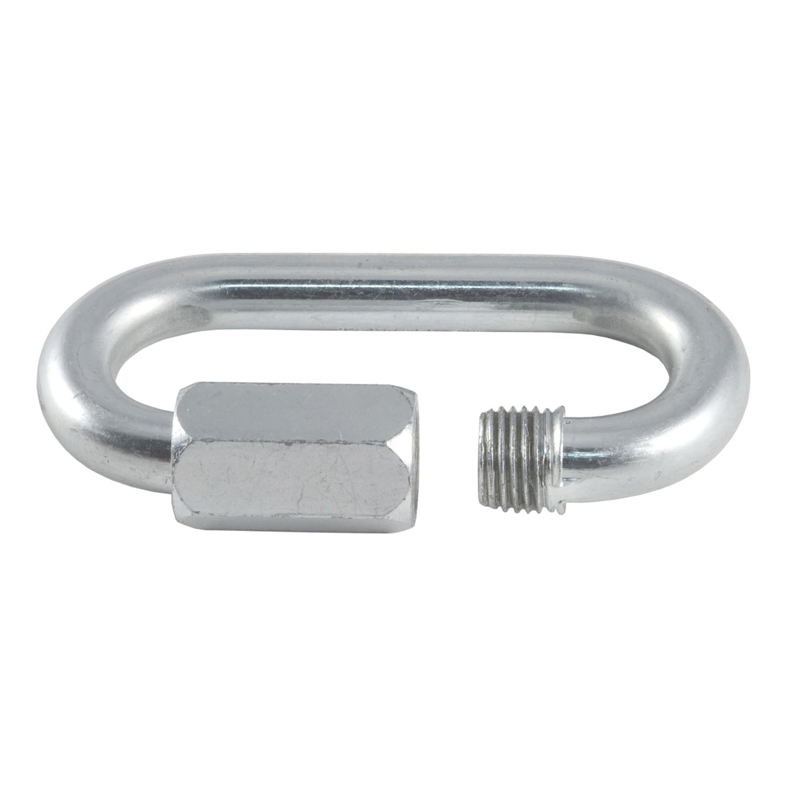 CURT Trailer Safety Chain Quick Links 82933 Chain, Link, Steel, Zinc Plated, 3/8 in. Diameter, 2,200 lb. Break Force, Each thumbnail 2