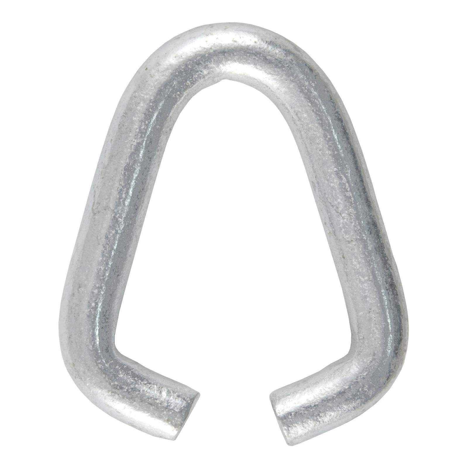 CURT Joining Links 82944 Safety Chain, Link, Steel, Zinc Plated, 7/16 in. Size, Each