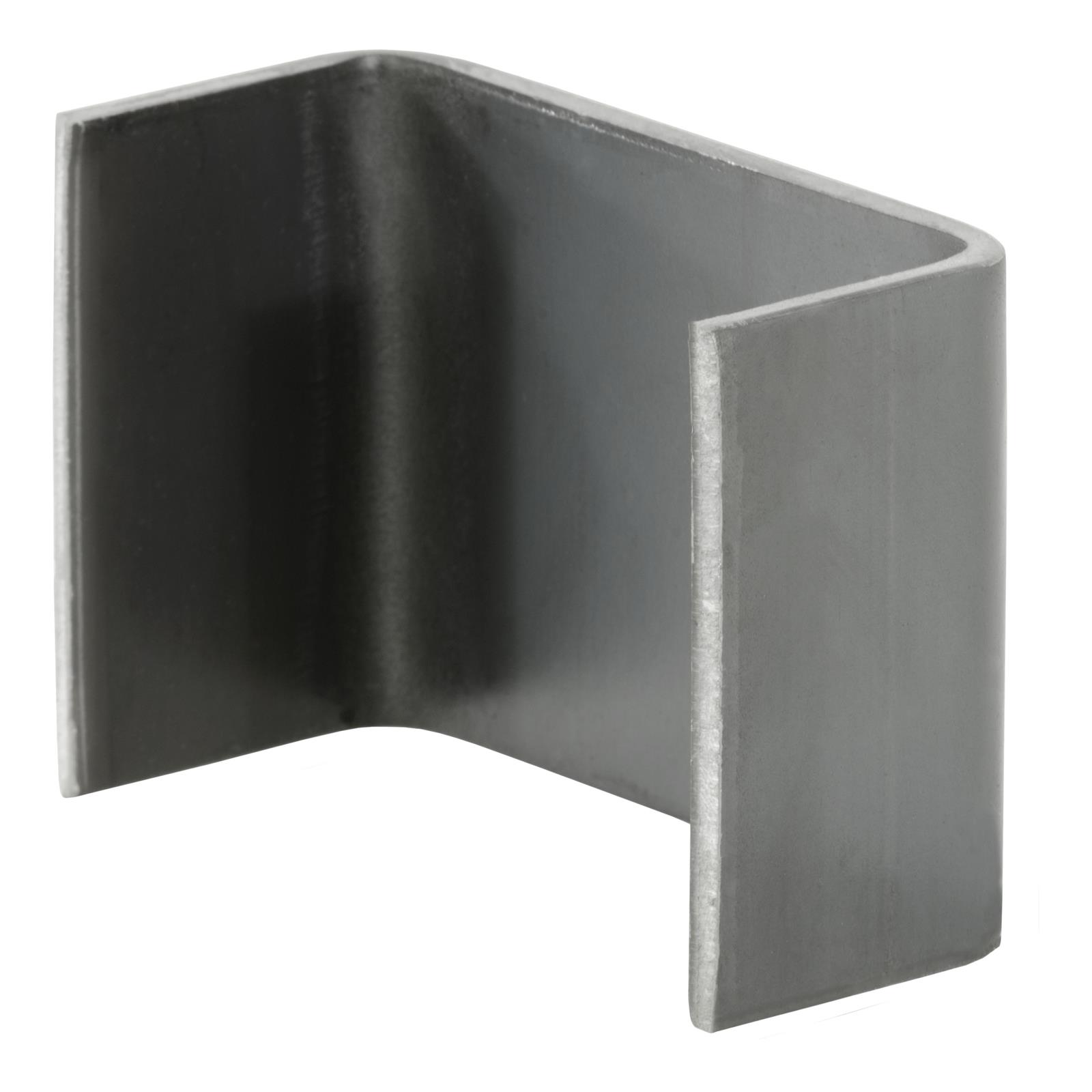 CURT Weld-On Pocket Anchors 83072 Anchor, Weld-On, Steel, Natural, 3.500 in. Length, 1.625 in. Height, Each thumbnail 4