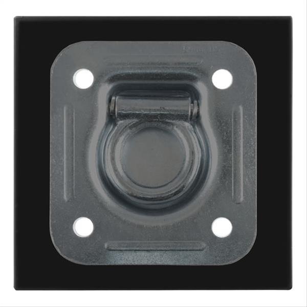 CURT Tie-Down Backing Plates 83607 Cargo Anchor, Fixed Position, Steel, Black, Each thumbnail 3