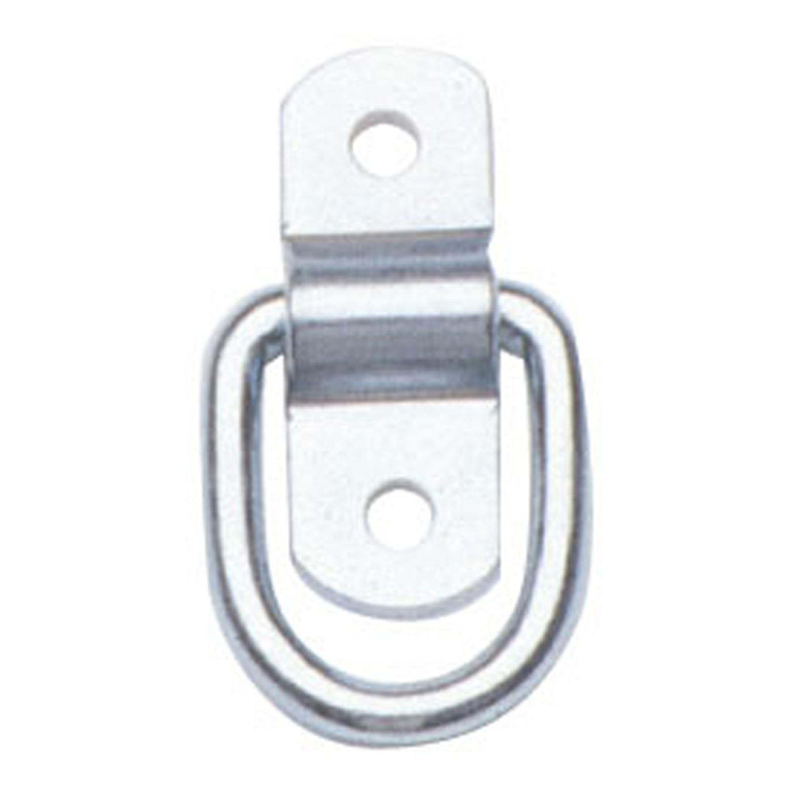 CURT Rope Rings 83730 Cargo Tie-Down Anchor, Ring, Steel, Zinc Plated, 1,200 lb Capacity, Each