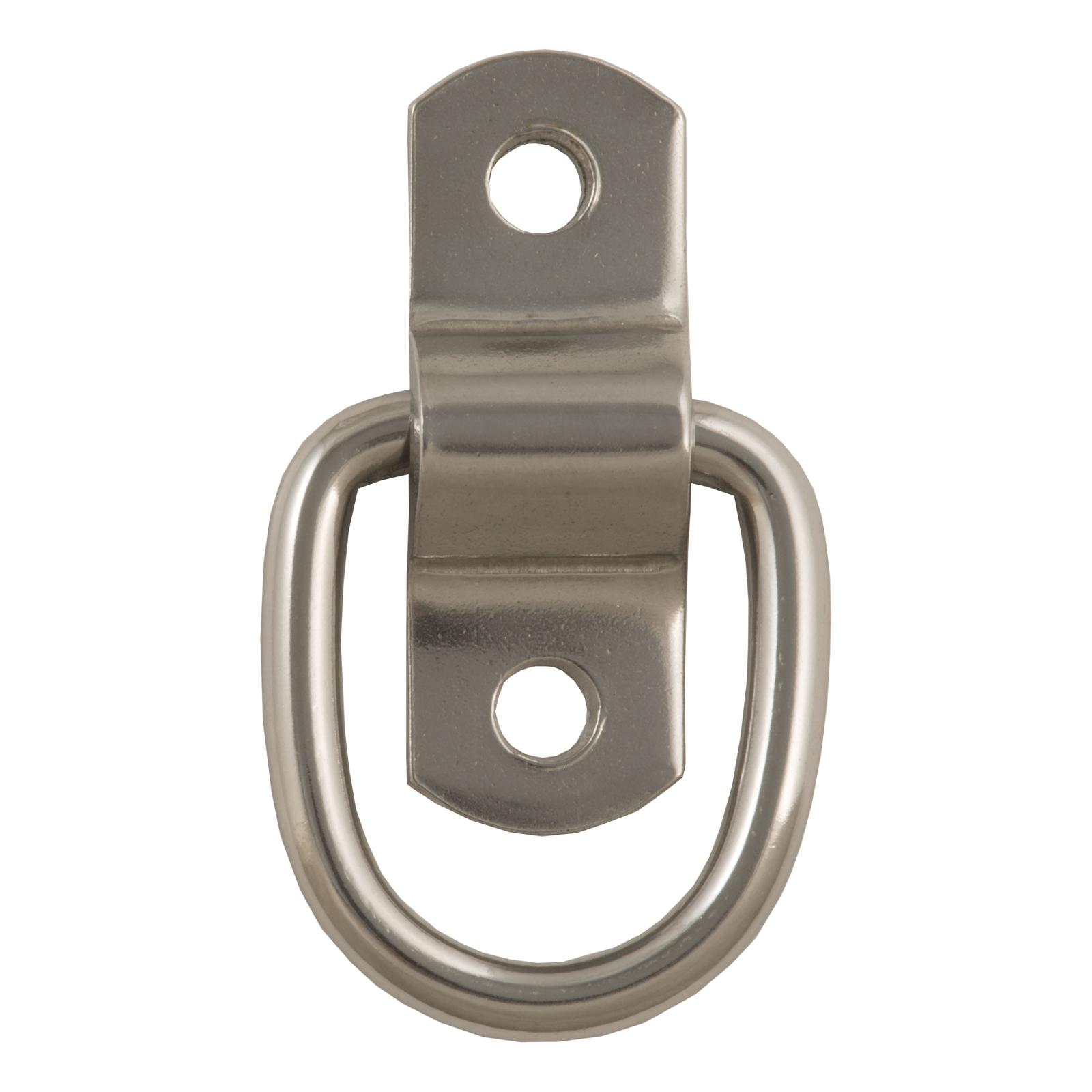 CURT Rope Rings 83732 Cargo Tie-Down Anchor, Rope-Ring, Stainless Steel, 1,200 lb Capacity, Each