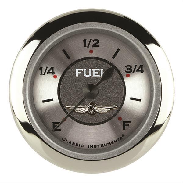 Classic Instruments All-American Series Gauges AW109SRC Fuel Gauge, ALL AMER 2" FUEL PROGRAMMABLE, FULL SWEEP