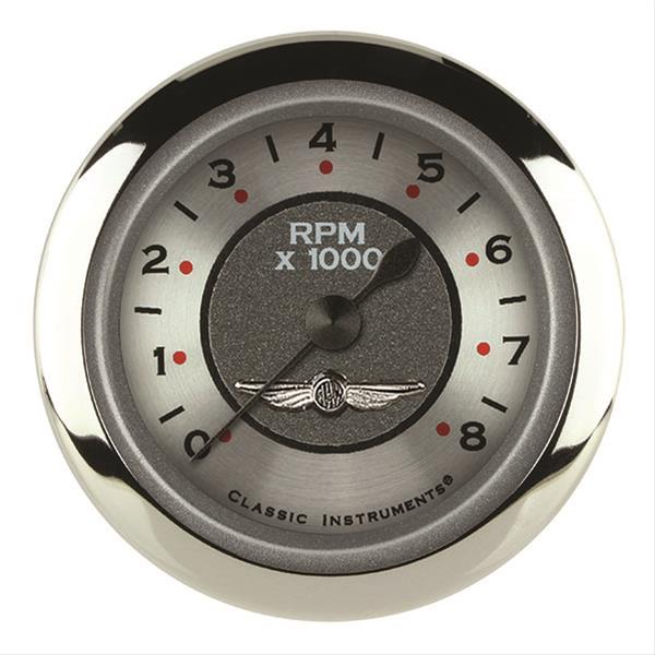 Classic Instruments All-American Series Tachometers AW183SRC Tachometer, ALL AMERICAN 2" TACHOMETER FULL SWEEP