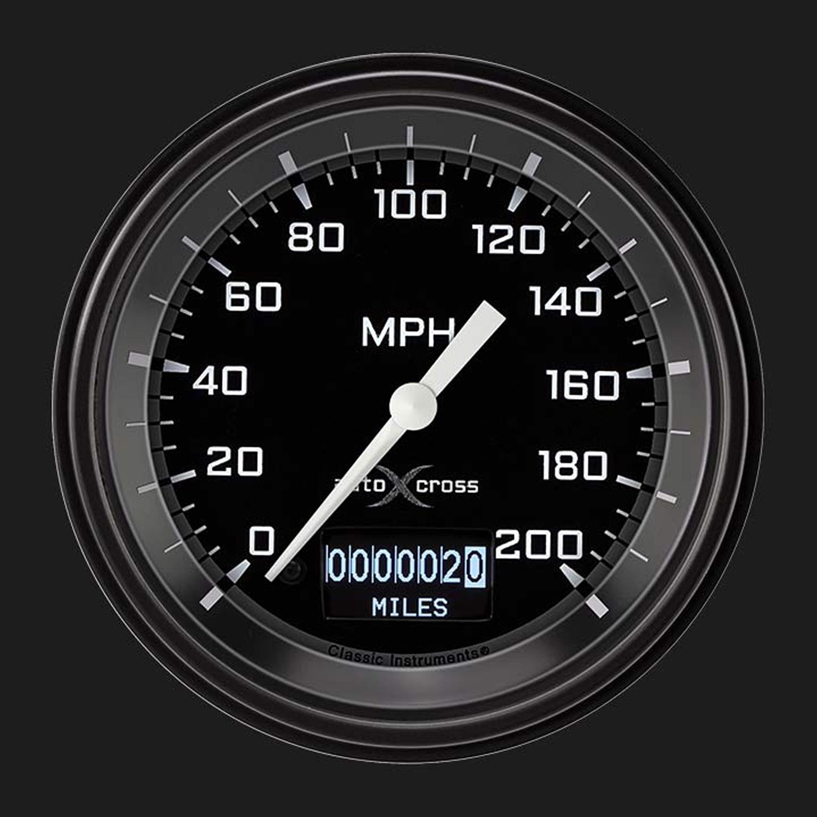 Classic Instruments Gauge Kits and Instrument Clusters AX57DGBLF