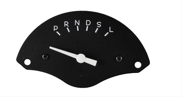 Classic Instruments Bel Era Shift Indicators BE07B Indicator, BelEra, Black Face, Chevy, Air, Each