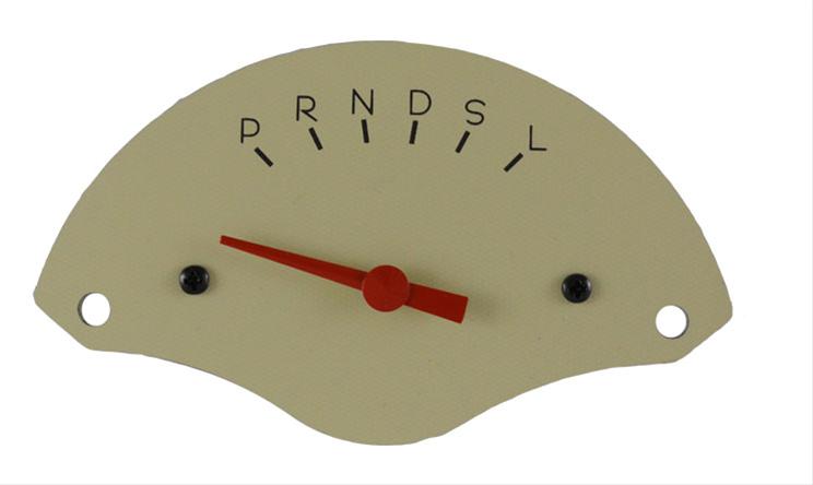 Classic Instruments Bel Era Shift Indicators BE07T Indicator, BelEra, Tan Face, Chevy, Air, Each