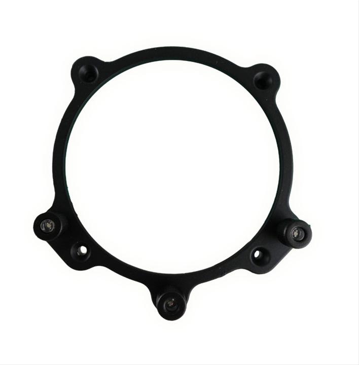 Classic Instruments Moal Bomber Series Gauge Bezels BZMA3LED Bezels, Bezels, Black, LED Lighting, 3 3/8 in. Diameter, Each