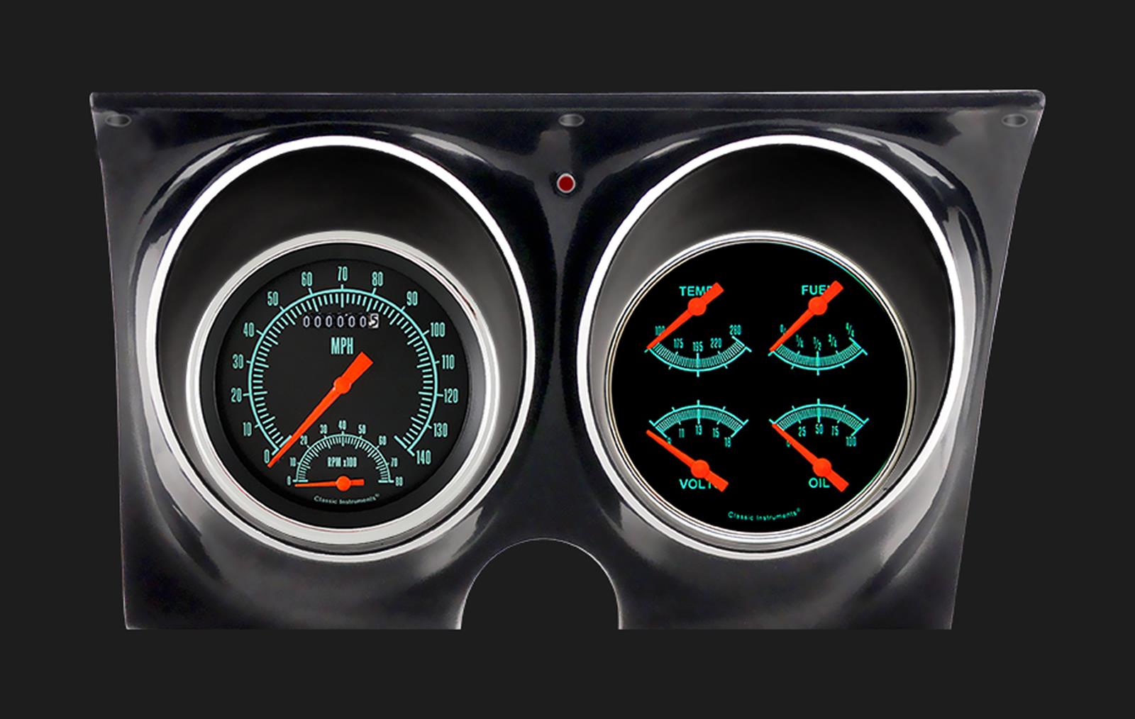 Classic Instruments Gauge Kits and Instrument Clusters CAM67GS-LS