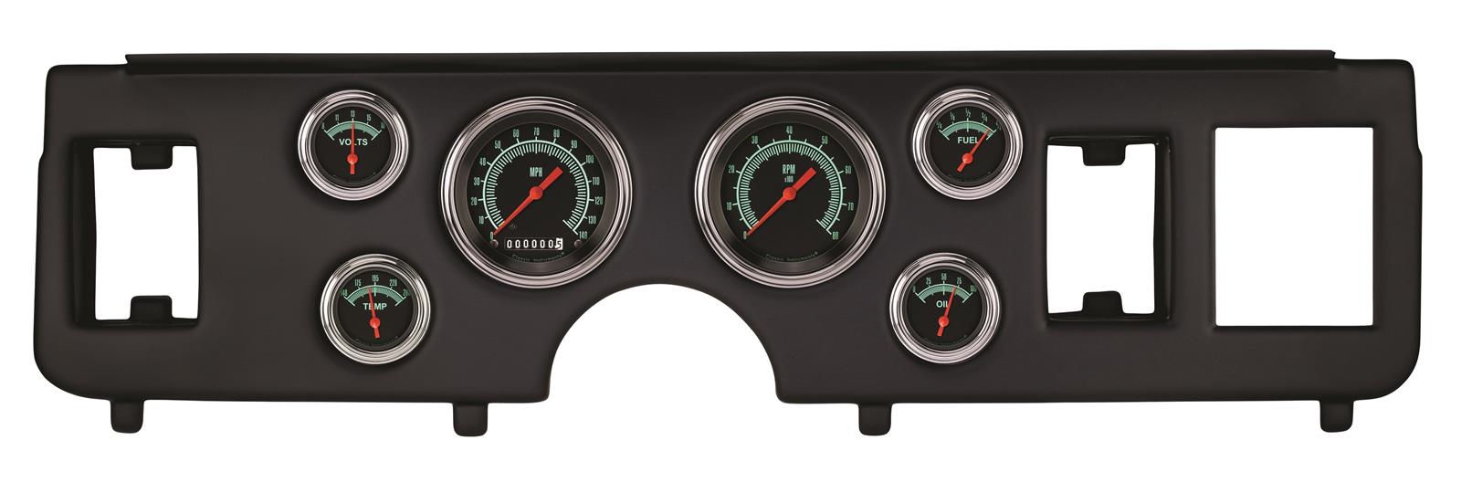 Classic Instruments 1979-86 Ford Mustang Package Gauge Sets CDMU79GS01BL Kit, G-Stock Series, Short Sweep, Direct-Fit w/ Black Insert, Ford, 1979-1986 Mustang, Kit