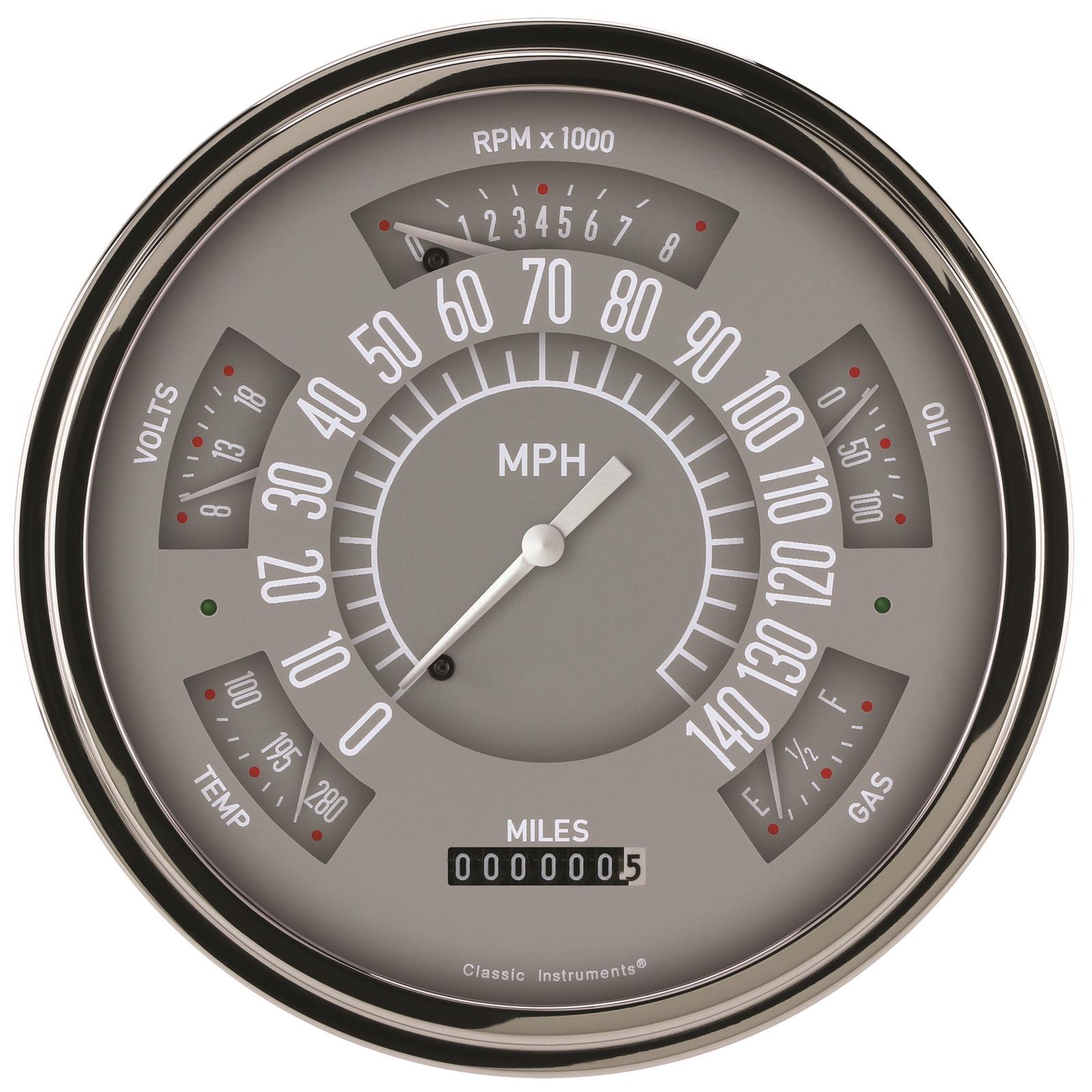 Classic Instruments Gauge Kits and Instrument Clusters CH49G-LS