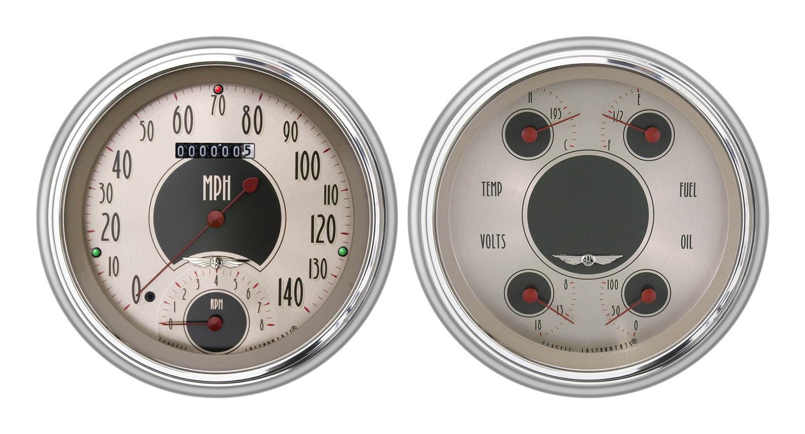 Classic Instruments Gauge Kits and Instrument Clusters CH51AN62-LS