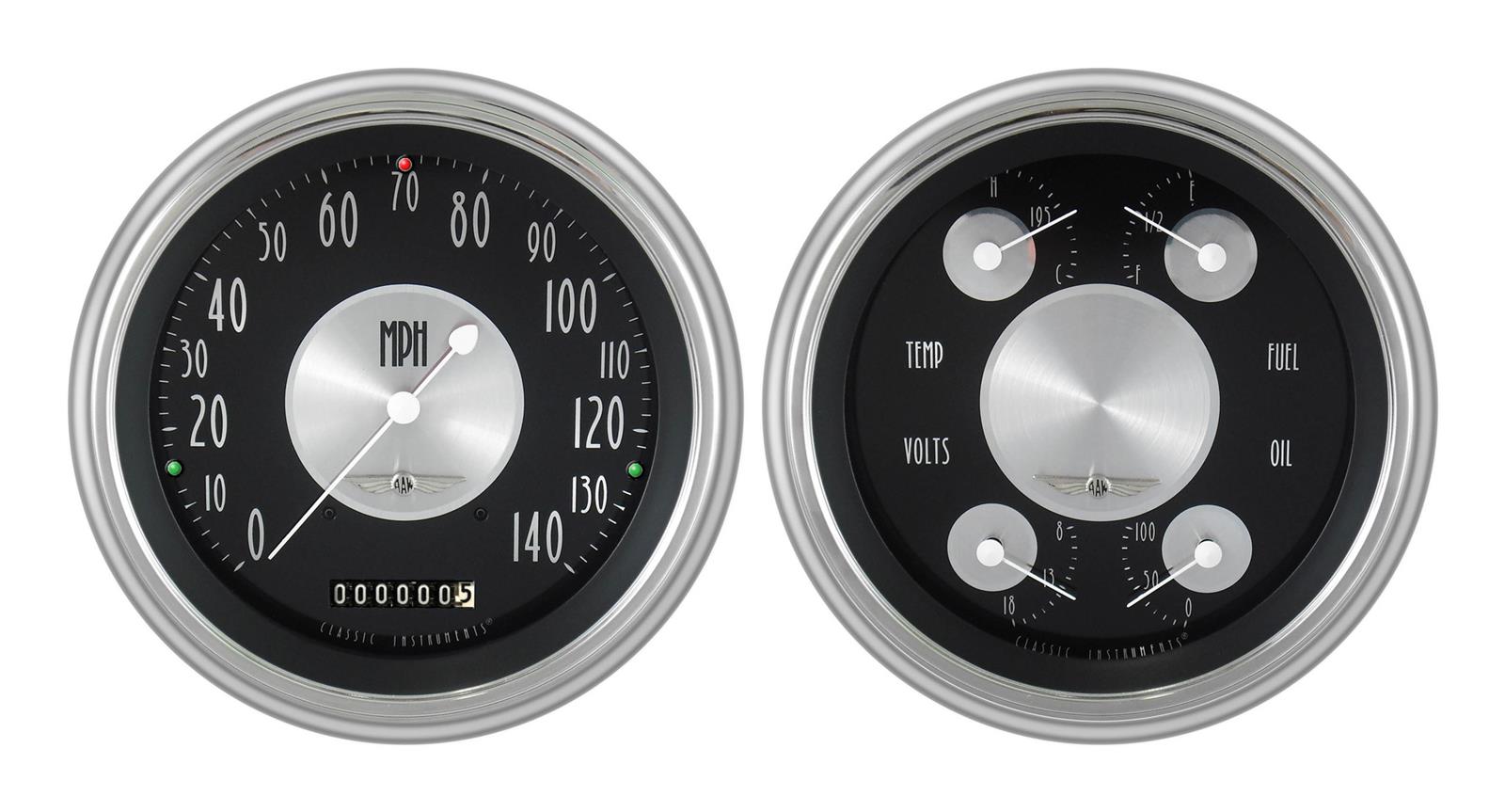 Classic Instruments Gauge Kits and Instrument Clusters CH51AT52-LS