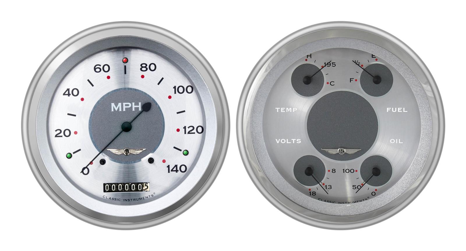 Classic Instruments Gauge Kits and Instrument Clusters CH51AW52-LS