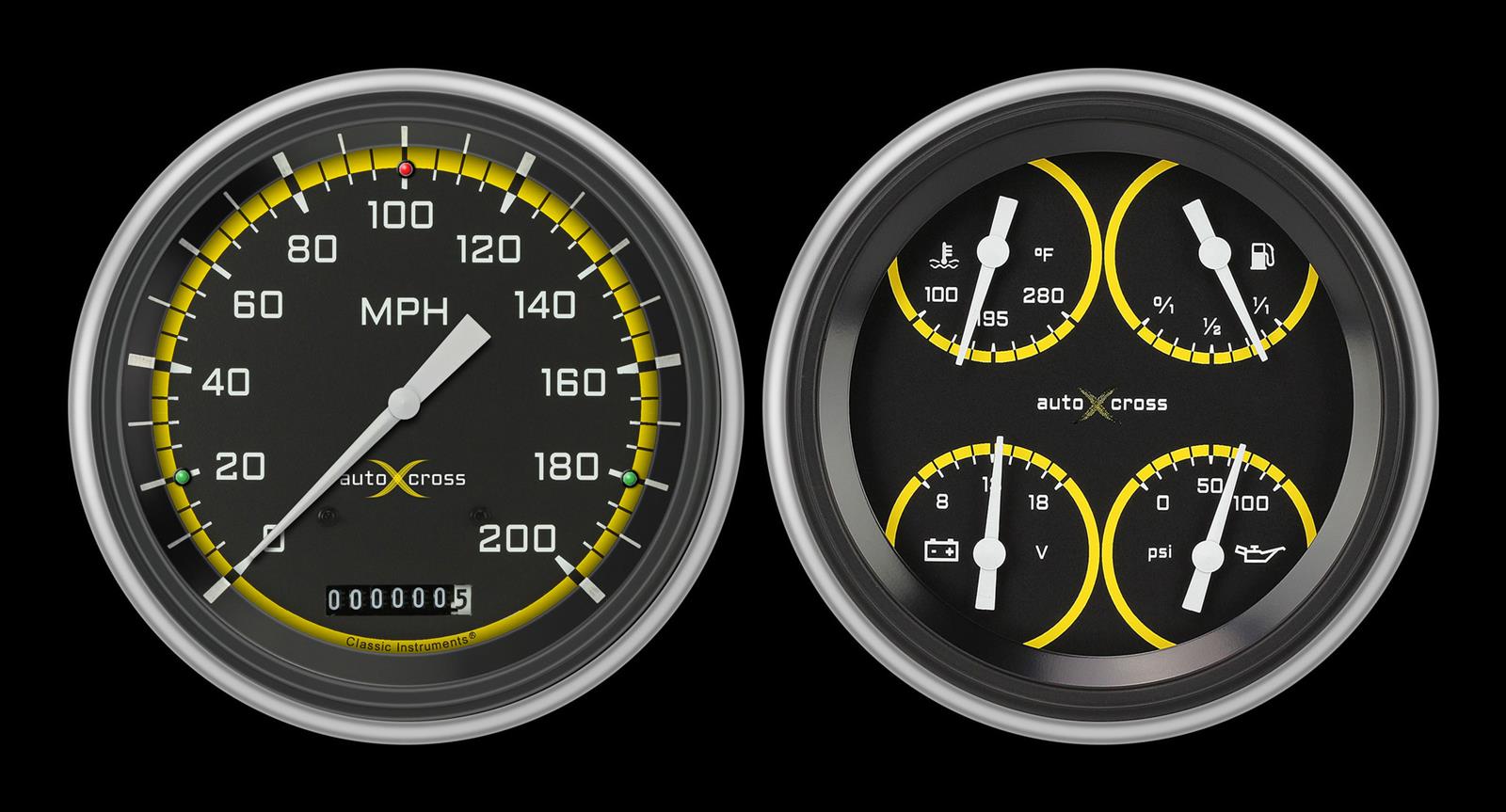 Classic Instruments Gauge Kits and Instrument Clusters CH51AXY52-LS