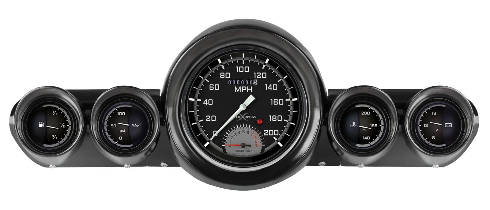 Classic Instruments Gauge Kits and Instrument Clusters CH59AXG65-LS