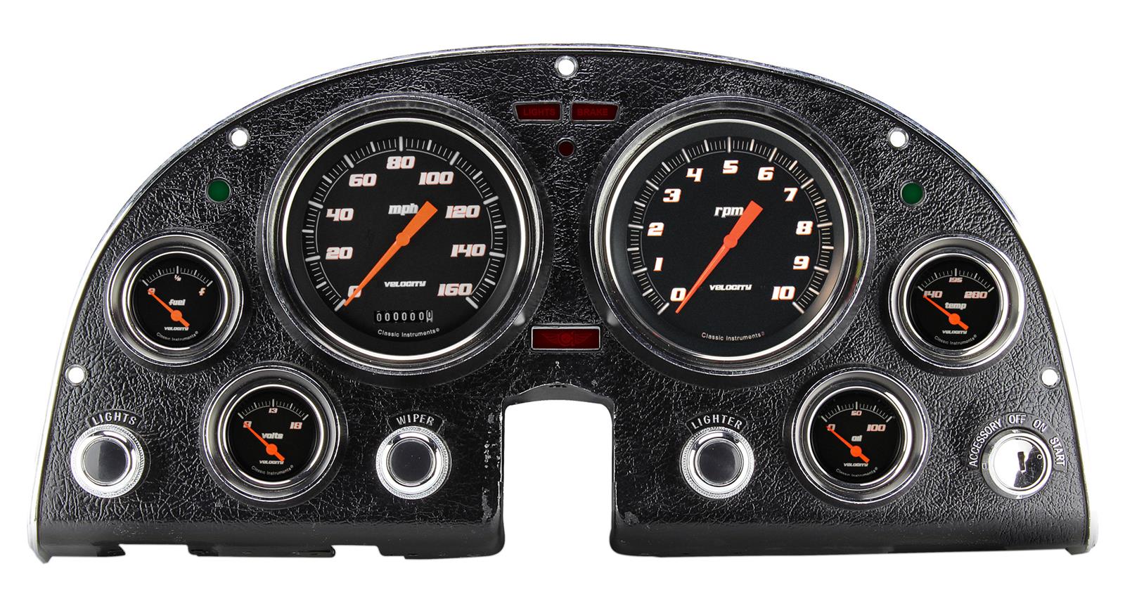Classic Instruments Gauge Kits and Instrument Clusters CO63VSB-LS