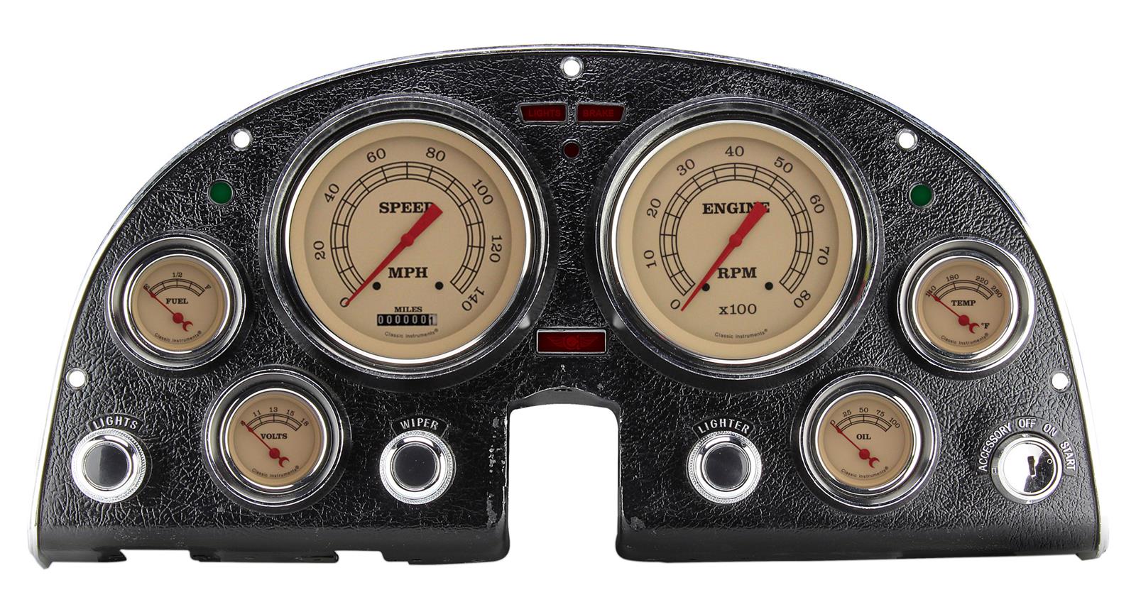 Classic Instruments Gauge Kits and Instrument Clusters CO63VT-LS